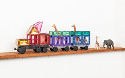 Pack de transport Pastel Jeu magnétique Connetix - Lot de 50