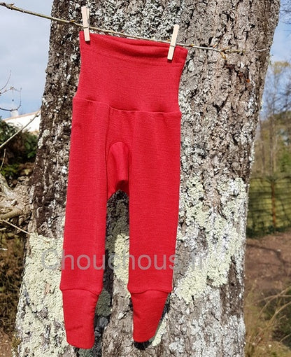 Cosilana Pantalon Rouge - laine/soie