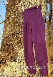 Cosilana Pantalon Violet - laine/soie