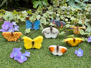 Papillons Pierres sensorielles Lot de 8 Yellow Door