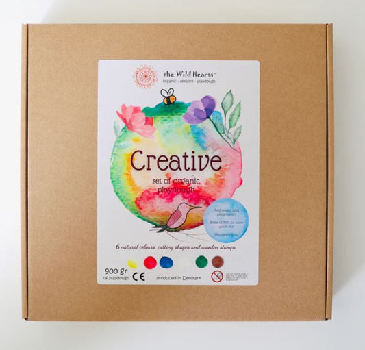 Pâte à modeler Naturelle - The Wild Hearts Créative - 720 gr et accessoires
