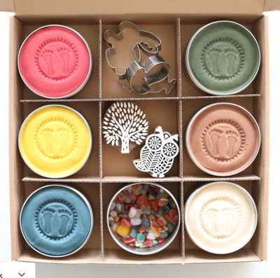Pâte à modeler Naturelle - The Wild Hearts Créative - 720 gr et accessoires