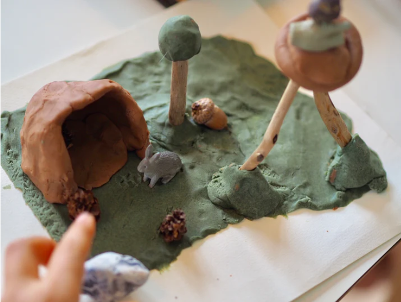 Pâte à modeler Naturelle - The Wild Hearts Forest - 600gr