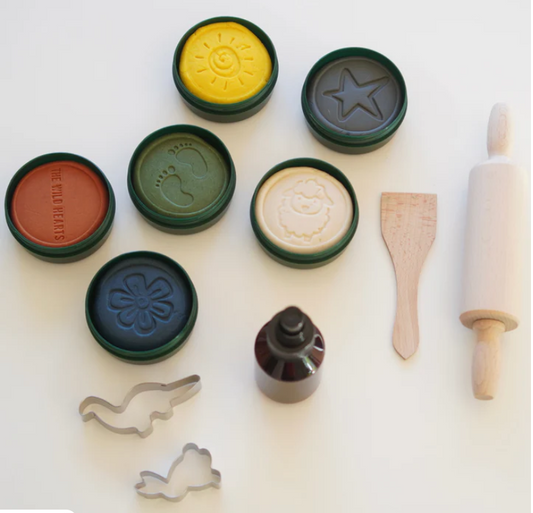 Pâte à modeler Naturelle - The Wild Hearts Starterset - 720 gr et accessoires
