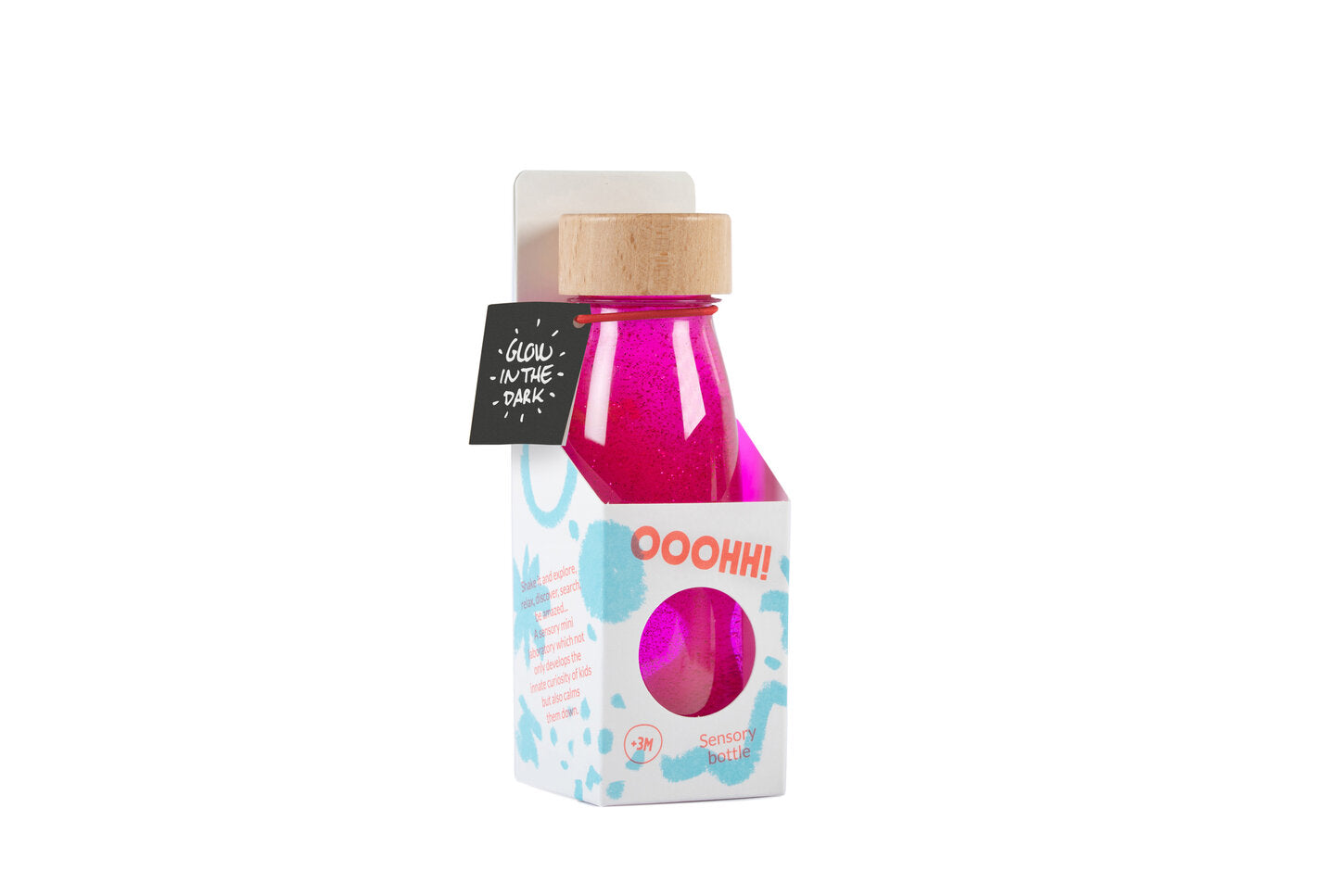 PETIT BOUM Bouteille Sensorielle Rose Fluo