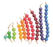 Perles colorées à compter Grimm's