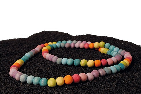 120 perles en bois 12mm Pastel GRIMM's