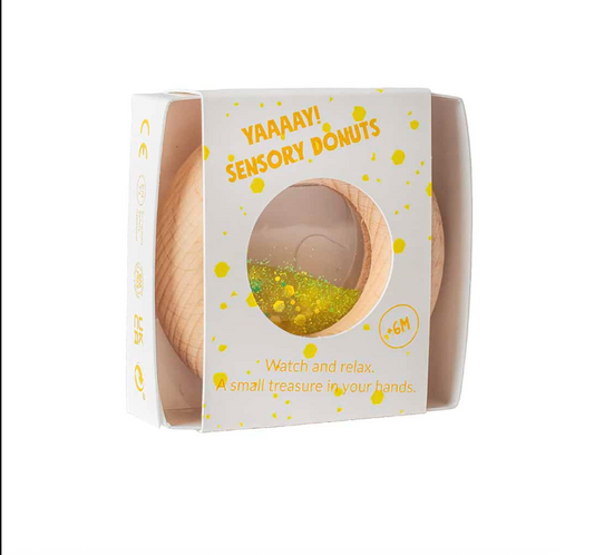 Petit Boum Au calme Donut Jaune