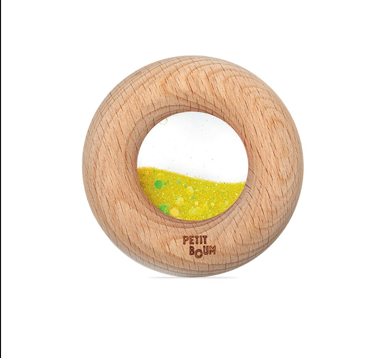Petit Boum Au calme Donut Jaune