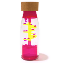 Petit Boum Bouteille sensorielle Move Spiral Pink