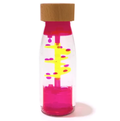 Petit Boum Bouteille sensorielle Move Spiral Pink