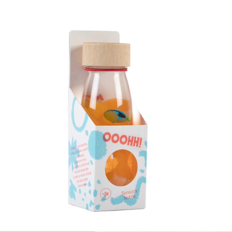 Petit Boum Bouteille sensorielle Sonore Blue Tang