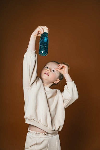 PETIT BOUM Bouteille Sensorielle Turquoise