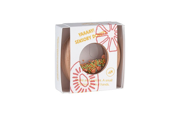 Petit Boum Hochet sensoriel Donut Carottes