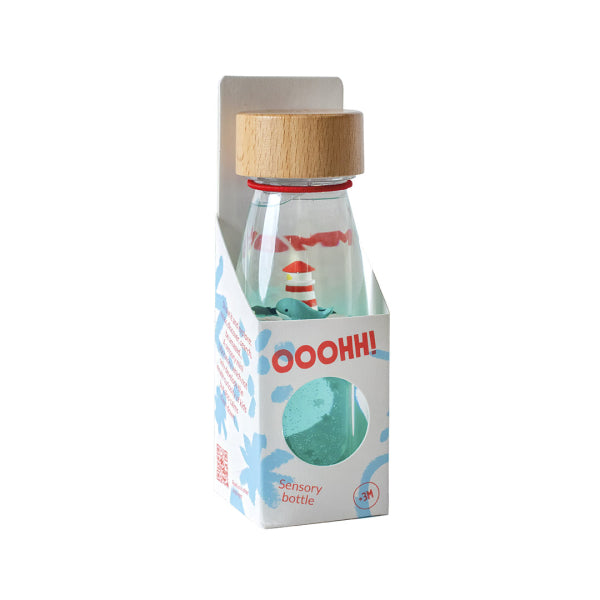 Petit Boum Bouteille sensorielle Move Baleine