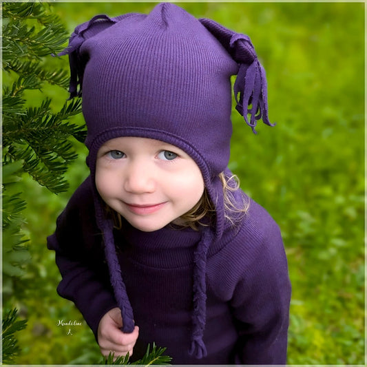 MANYMONTHS Bonnet HIBOU en laine - coloris 2024