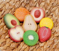 Pierres Sensorielles Fruits Lot de 8 - Yellow Door