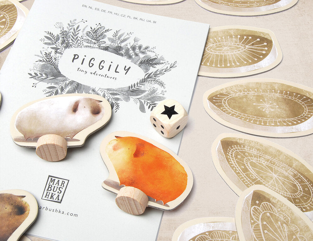 Piggily Jeu de société Marbushka