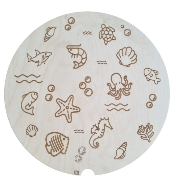 PlayPlayte Océan pour le PlayTray - Kiddi