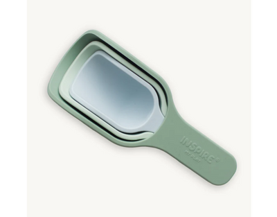 PlayTRAY Inspire My Play Lot de 3 Pelles Ton vert/bleu