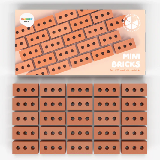 PlayTray Inspire my Play Mini briques pour jeu sensoriel - Lot de 25