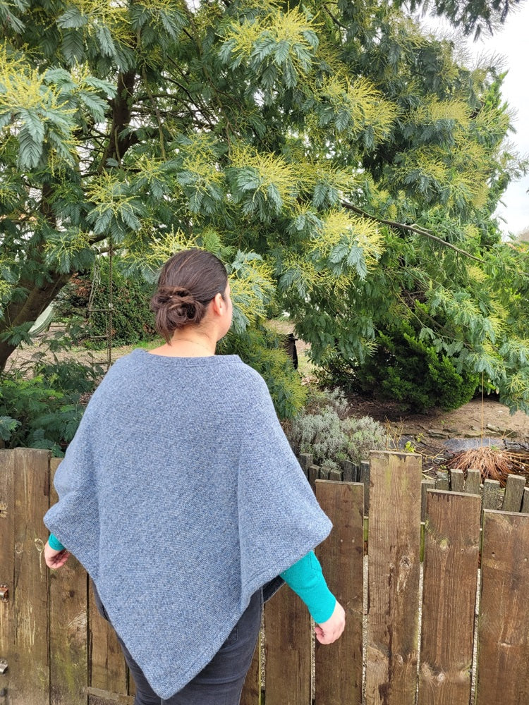 Alwero Poncho en laine Ana Buckle - Taille Unique - Divers coloris