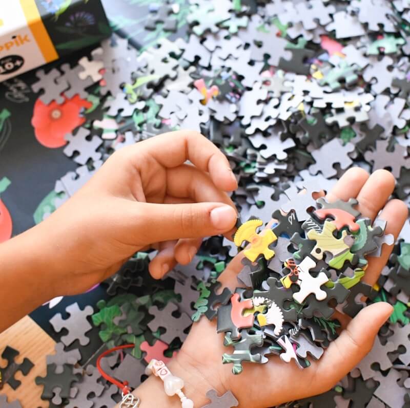 Puzzle Botanique 1000 pièces Poppik