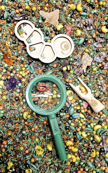 Pour and Play Mix Insectes Lot complet pour le jeu sensoriel - SensoryFun