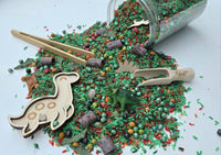 Pour and Play Mix Dino Lot complet pour le jeu sensoriel - SensoryFun