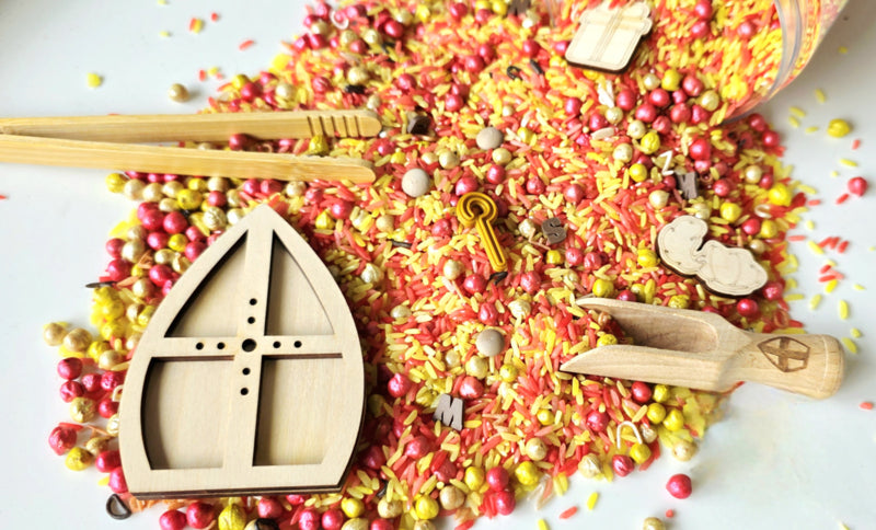Pour and Play Mix St Nicolas Lot complet pour le jeu sensoriel - Sensory Fun