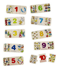 Puzzle Chiffres et Images GOKI
