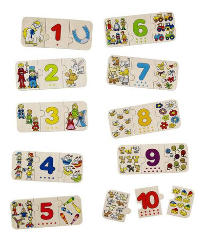 Puzzle Chiffres et Images GOKI