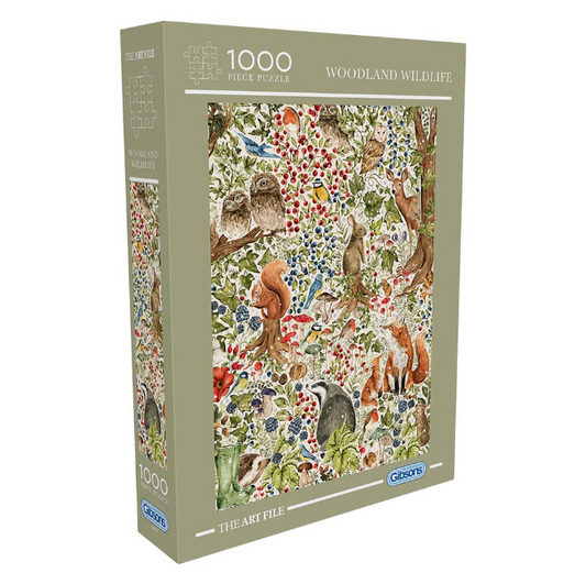 Puzzle 1000 pièces – Woodland Wildlife
