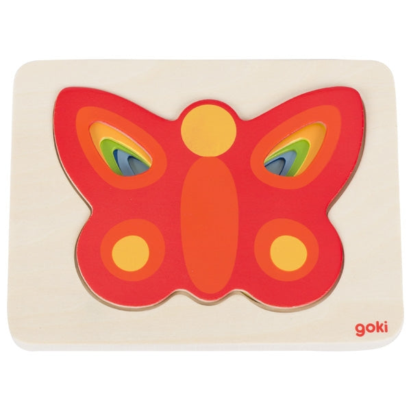 Puzzle Papillons 5 couches GOKI