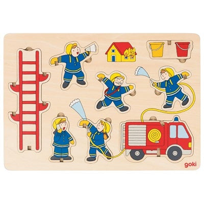Puzzle à empiler pompiers Goki
