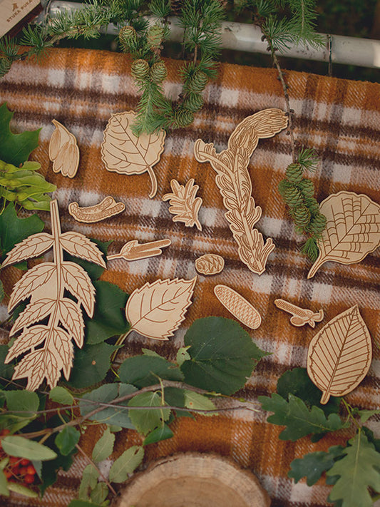 Puzzle à couches Feuilles et Fruits de l'Arbre Stuka Puka