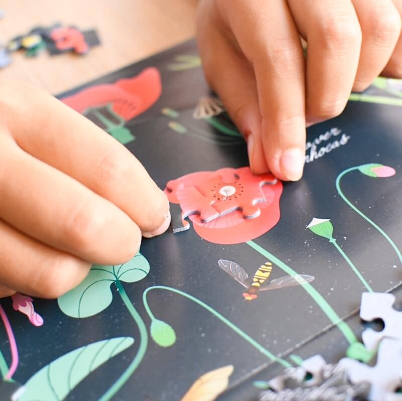 Puzzle Botanique 1000 pièces Poppik