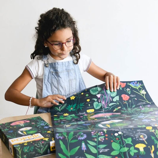 Puzzle Botanique 1000 pièces Poppik