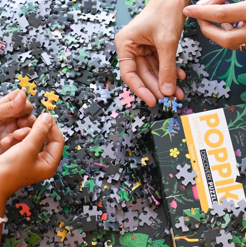 Puzzle Botanique 1000 pièces Poppik