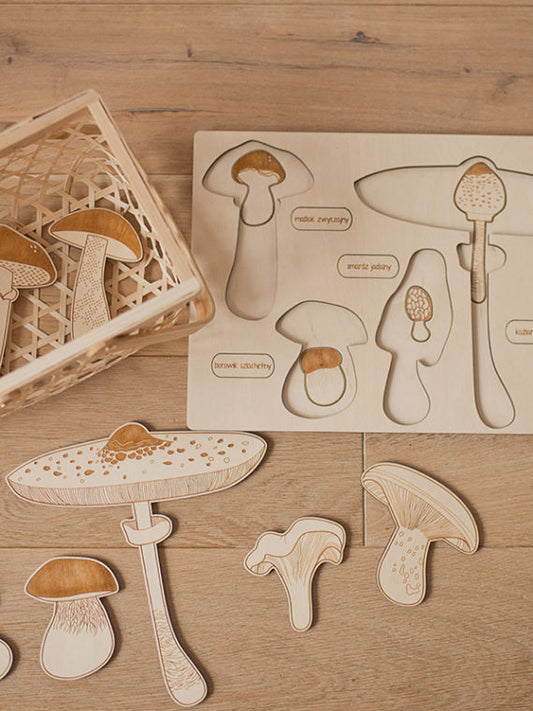 Puzzle multicouches Champignons Stuka Puka