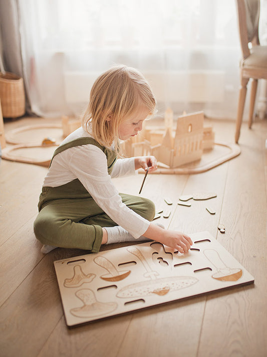 Puzzle multicouches Champignons Stuka Puka
