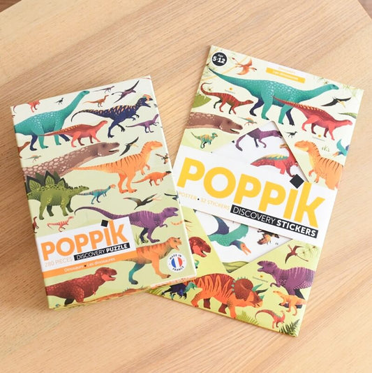 Puzzle Dinosaures 280 pièces Poppik