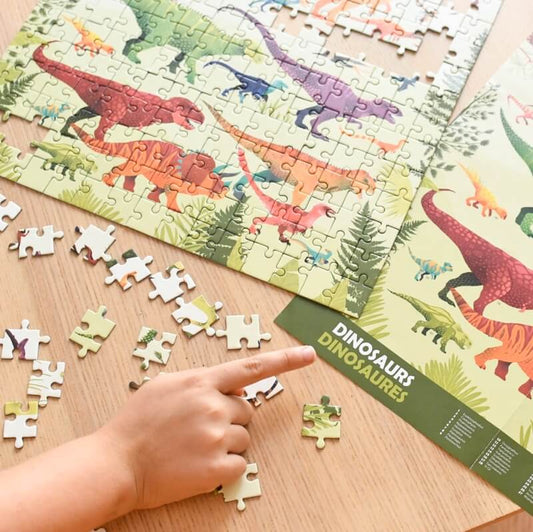 Puzzle Dinosaures 280 pièces Poppik