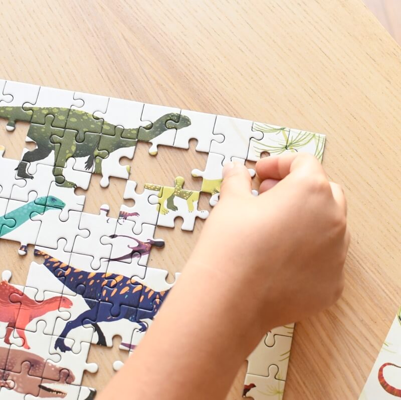 Puzzle Dinosaures 280 pièces Poppik