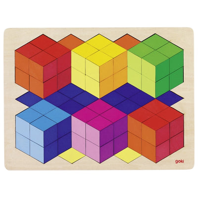 Puzzle bois effet 3D 86 pièces GOKI