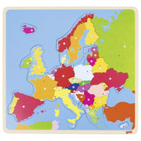 Puzzle en bois Europe GOKI