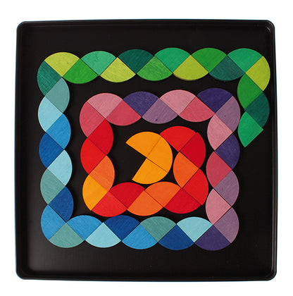 Puzzle magnétique Demi-cercles GRIMMS