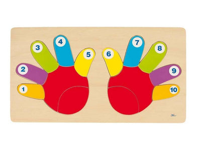 Puzzle en bois Les Mains