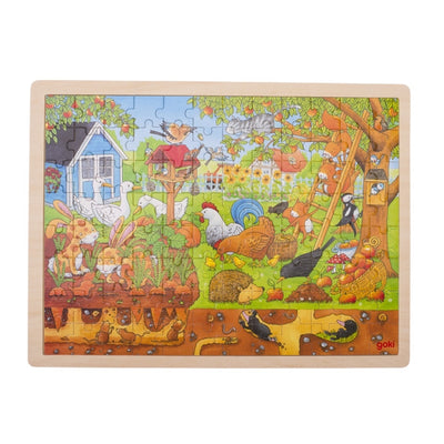 Puzzle Notre jardin GOKI