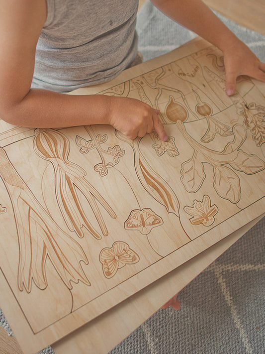 Puzzle Notre jardin Stuka Puka